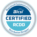 BICSI Certified RCDD badge